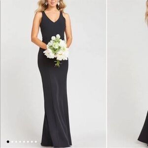 Show Me Your MuMu Black long Dress